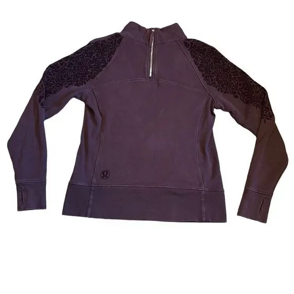 Lululemon Floral Frock Pullover Sweater Women’s M / 8