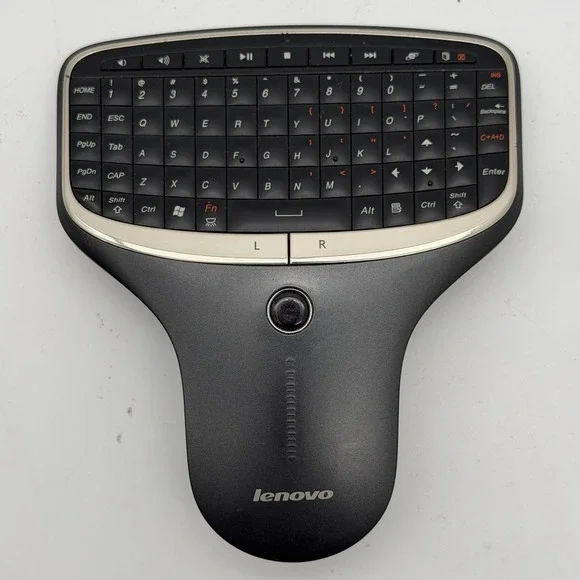 Lenovo N5902 Multimedia Remote Wireless Backlit Keyboard USB Receiver 888011668