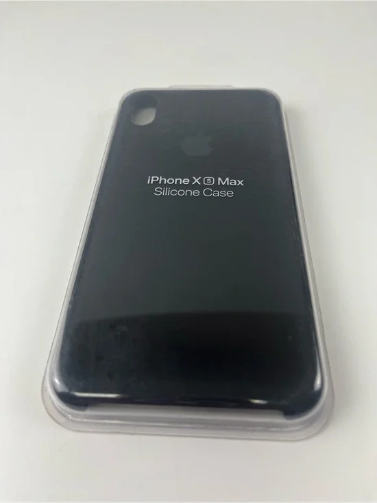Apple iPhone X/XS Max Silicone Case - Black