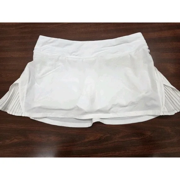 lululemon athletica White Women's Pleated Tennis Skort