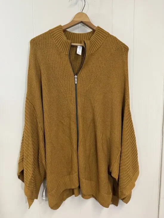 Lululemon Softer Still Wrap – Spiced Bronze Brown – Cashmere Blend Size M/L