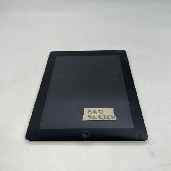 AS IS! READ! Apple iPad 2 16GB 9.7-inch WiFi Tablet Black A1395 MC769LL/A-ER