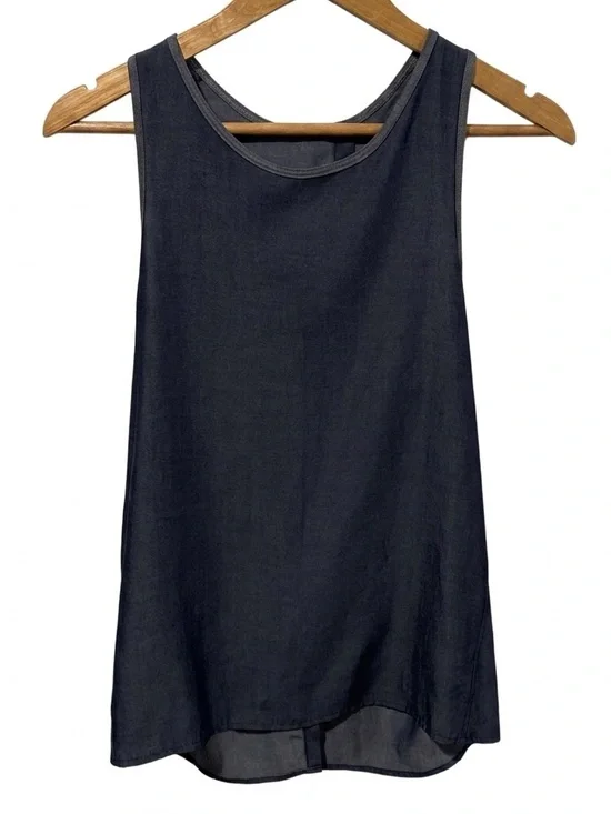 Lululemon Women’s All Tied Up Navy Tank Top Size Small