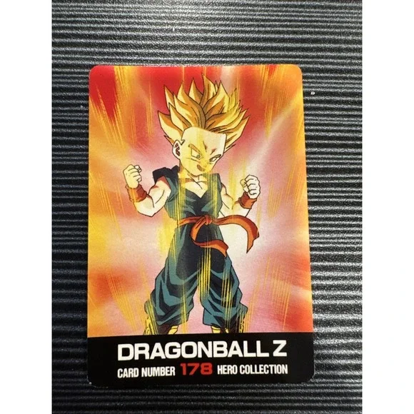 Dragon Ball Z DBZ Hero Collection 2001 ArtBox Trading Card 178 Trunks Mr Satan