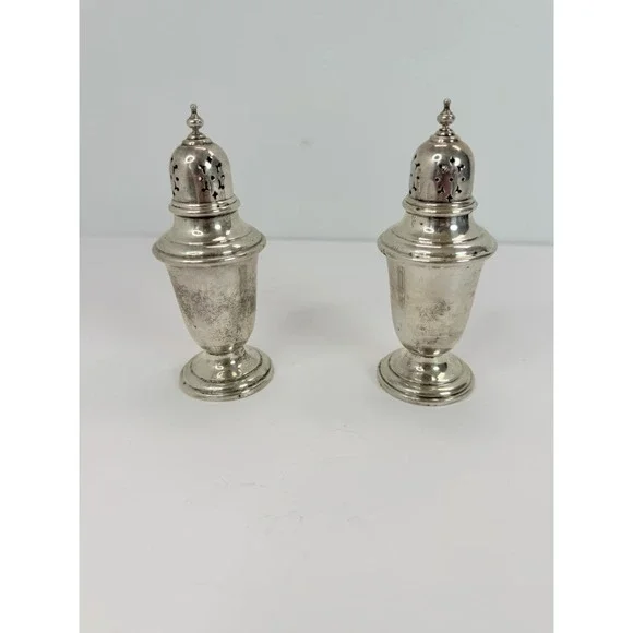 Gorham Sterling Silver Salt & Pepper Shaker Set #758 74g