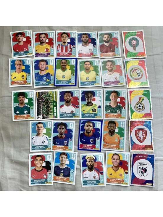 Panini FIFA World Cup 2026,Fernandes Soyuncu Gomez & Moreira