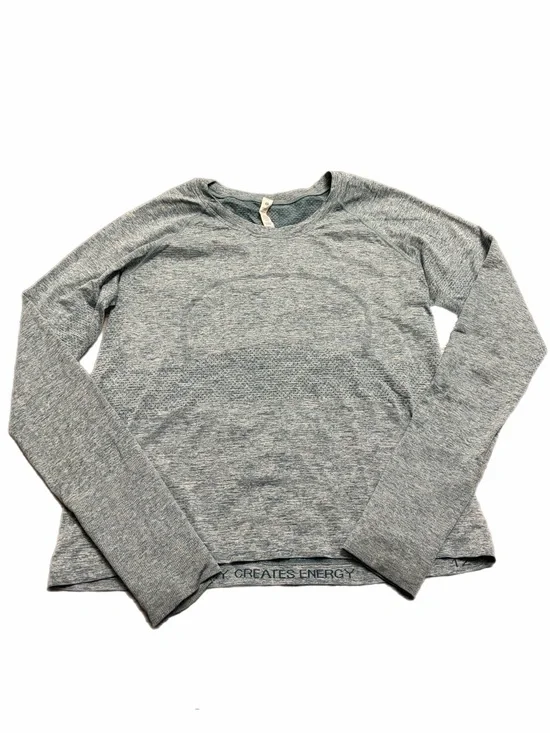 NWOT Lululemon Swiftly Tech Long-Sleeve Shirt 2.0 *Race (Green Jasper/White) 12