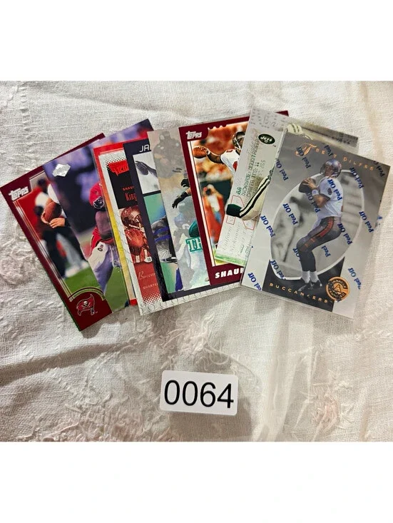 Topps 1999 NFL Football 10-Card Lot Trent Dilfer, Shaun King Tampa Bay Bucs