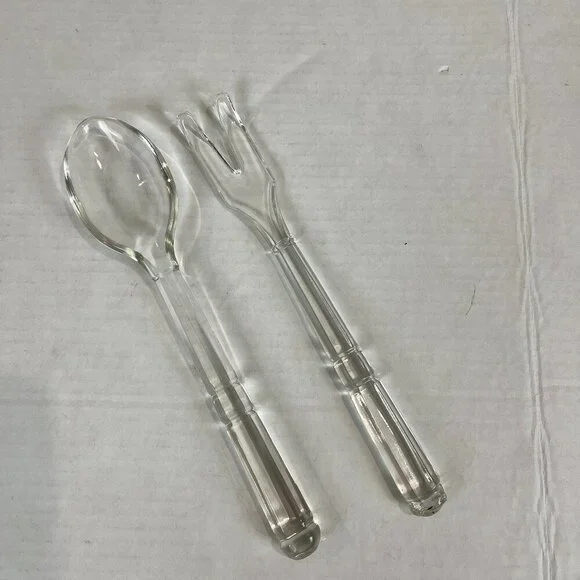 Vintage Glass Serving Set, 10