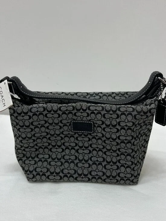 Coach Black Demi Pouch Bag Excellent Condition with Tags