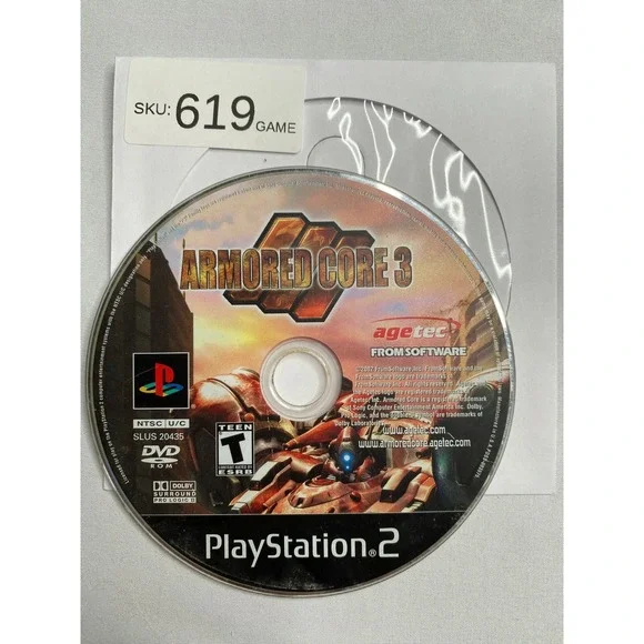 Armored Core 3 Sony PlayStation 2