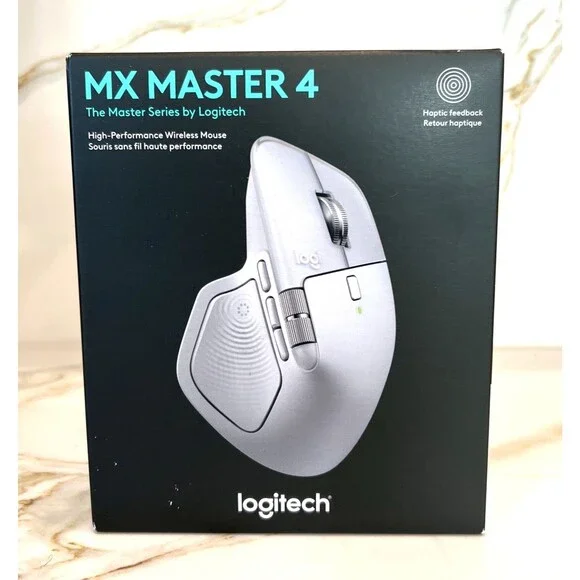 Logitech MX Master 4 High-Performance Wireless Mouse Black BRAND NEW 910-007560