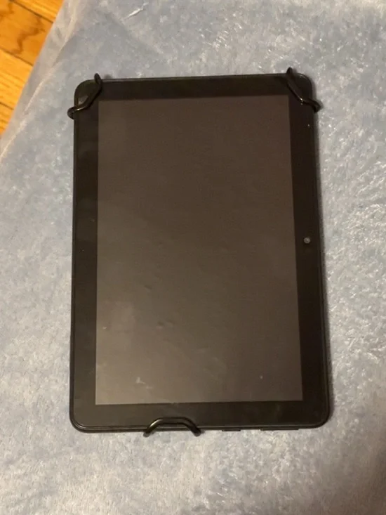 Black Amazon Tablet with Protective Corners and screen, Touchscreen Device