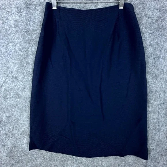 Vintage Garfield &‎ Marks Skirt Womens 6 Blue Office Chic Pencil Classic Capsule