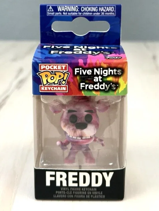 Five Nights At Freddy’s Pocket Pop Keychain Funko Tie Dye FREDDY FNAF Horror NIB