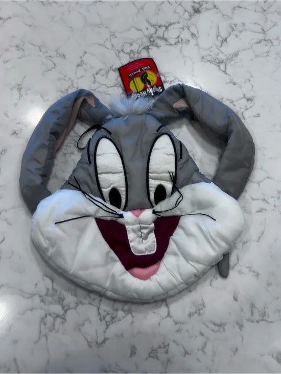 Vintage Looney Tunes 1994 Bugs Bunny Soft Kids Backpack Fun Pack