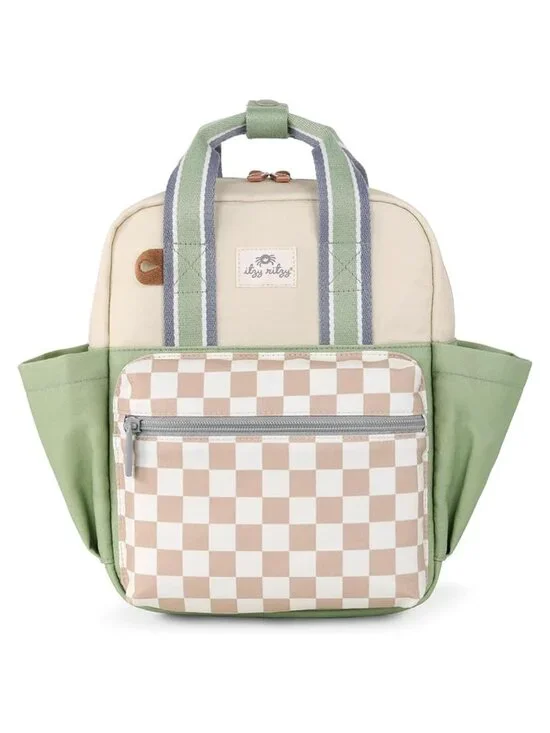 Toddler Backpack Daycare Bag Spacious Wipeable Interior Cotton Adjustable