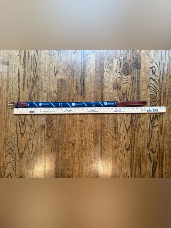 Blue & Brown Quail Hollow Golf Belt