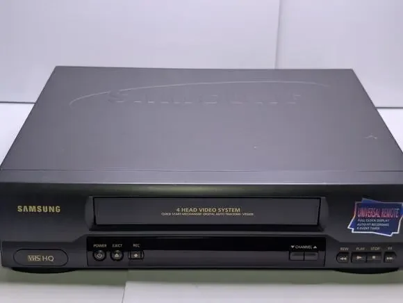 Samsung VR5608 VHS VCR 4 Head Video Cassette RecorderFOR PARTS REPAIR AS-IS