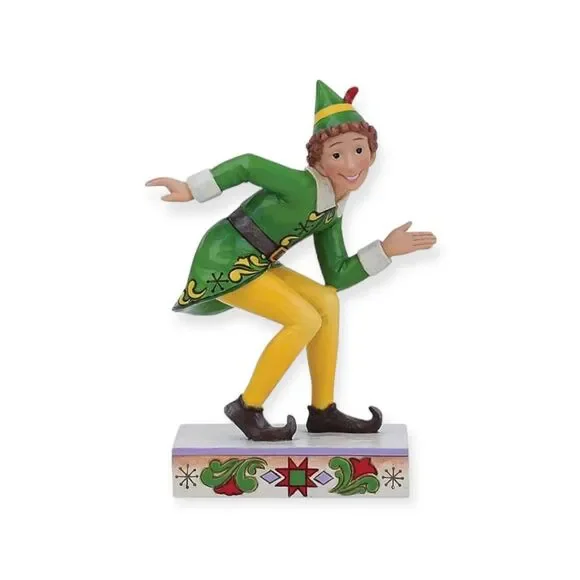 Enesco Jim Shore‎ Buddy the Elf Smiling's My Favorite Figurine 6013940 NEW 2023