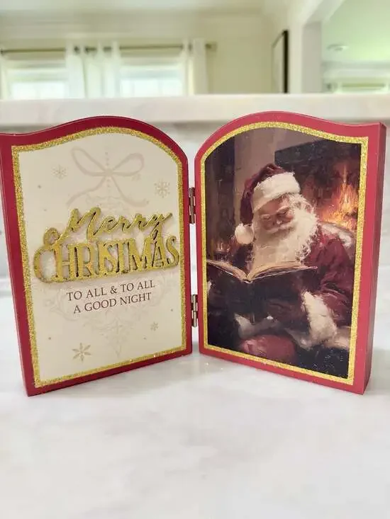 Ashland Holiday Tidings Santa Tabletop Decor