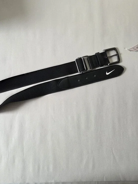 Nike Baseball Softball Adjustable Belt Black