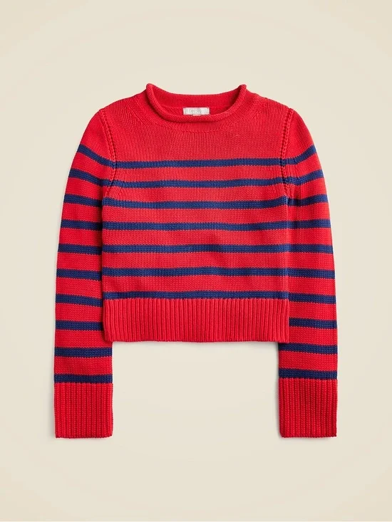 J.Crew Heritage Cotton Rollneck Sweater