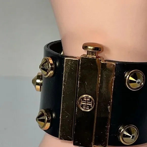Authentic Tory Burch Leather Cuff Bracelet