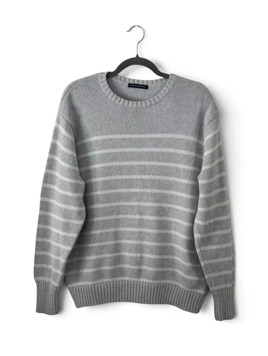 Brandy Melville Brianna Cotton Thin Stripe Sweater - One Size