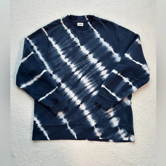 Tory Sport‎ Tie-Dye Print Crew Neck Sweatshirt Womens small pullover