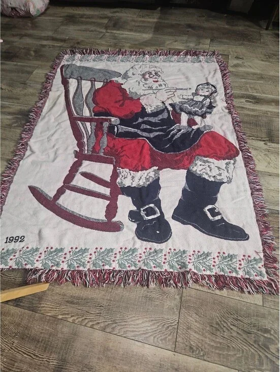 1992 Santa tapestry