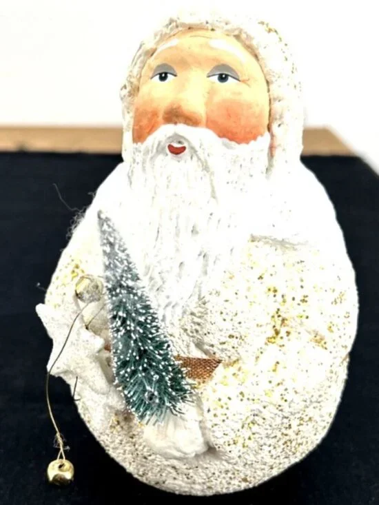 Dept 56 Father Frost Belsnickle Santa Claus Rolly Poly Freestanding 6