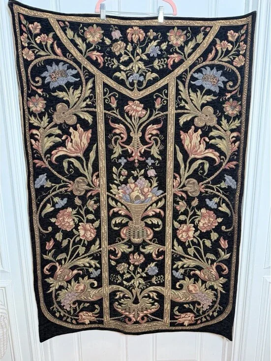 Floral Tapestry Belgian Mills 51”L X 34