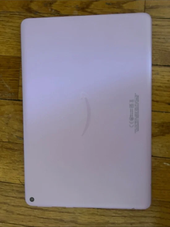 Amazon fire Pink Tablet with Rear Camera - Brand Tablet and case