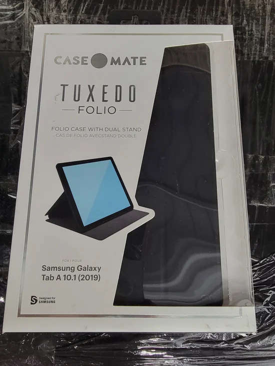Case-Mate Tuxedo Folio Case in Black for Samsung Galaxy Tab A 10.1