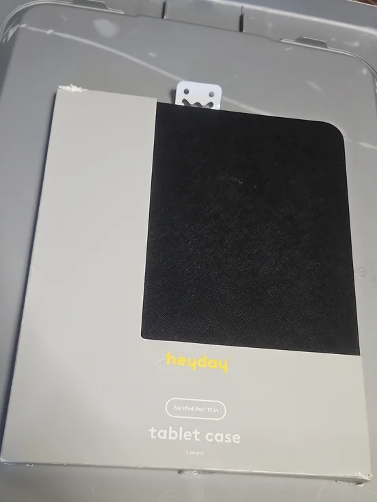 HEYDAY IPAD PRO 13 IN TABLET CASE: BLACK: NEW IN PACKAGE