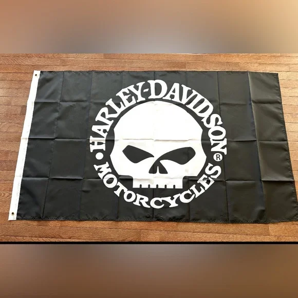 Harley Davidson Flag Banner 3x5 Feet Outdoor Indoor New in package motorcycle