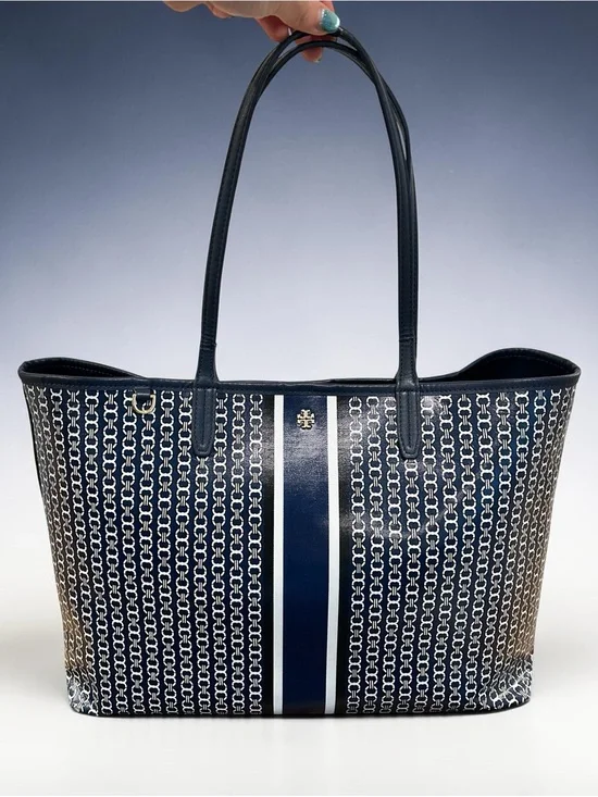 Tory Burch Gemini Link Navy