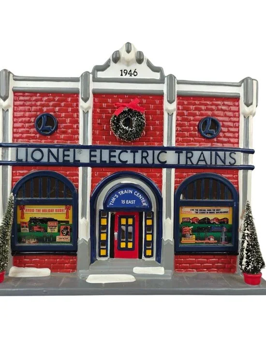 Dept 56 Lionel Electric Train Shop The Original Snow Village 1998 #54947