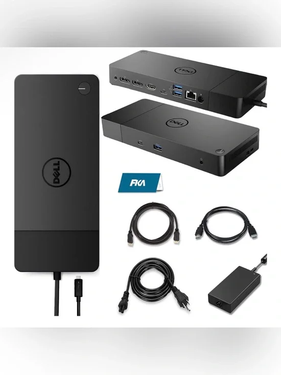 Dell WD19 180W Docking Station HDMI Dual DP 130W PD Dual Monitor Renewed
