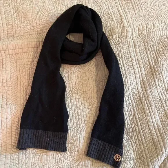 Tory-burch Women's Black Scarf-wraps