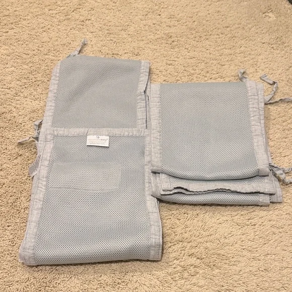 Pottery Barn Kids Light Gray Mesh Nursery Organizer