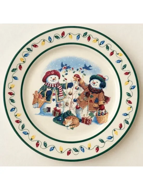 Longaberger Flurry Snowball Christmas 1999 Snowman 9