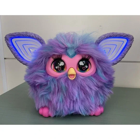 Hasbro Furby Purple Interactive Plush Toy 2023 Voice‎ Activated F6743 Tested