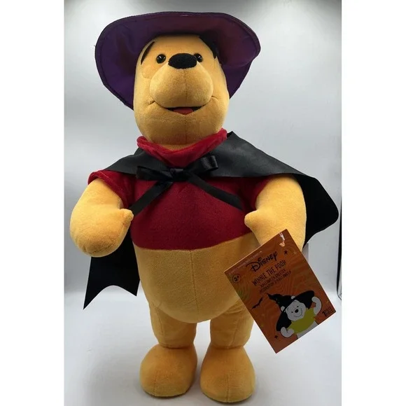 Winnie the Pooh Witch Halloween Greeter Halloween‎ NEW! 19