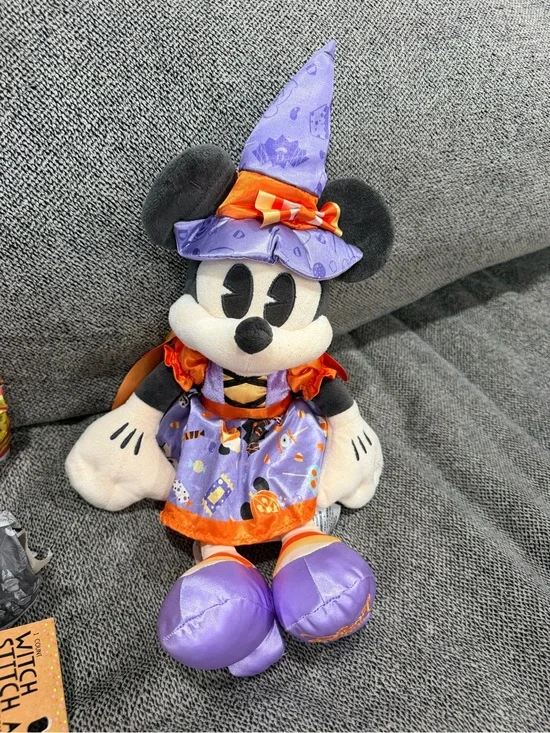 Purple Halloween Witch Minnie Mouse 2020 Plush