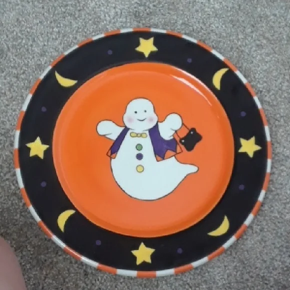 Halloween Ghost Plate