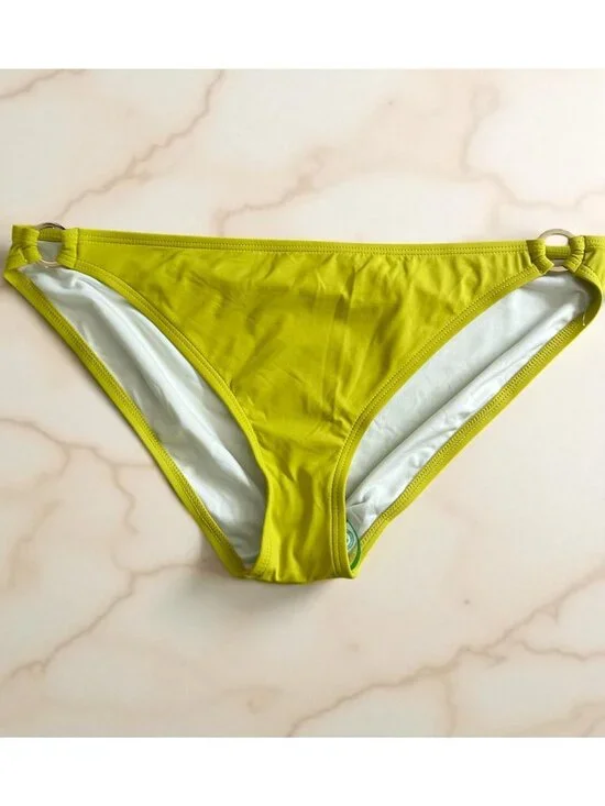 BANANA REPUBLIC Chatreuse Lime Green Bikini Swim Bottoms Size XL NEW NWOT