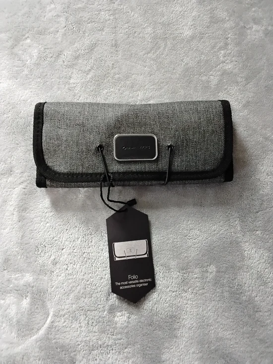 Folio Electronic Accessories Organizer - Grey