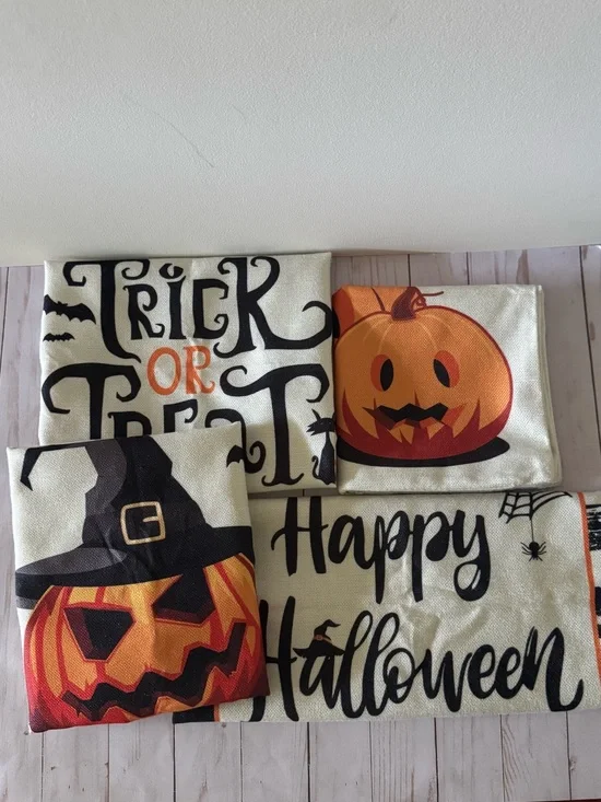 Halloween pillow covers